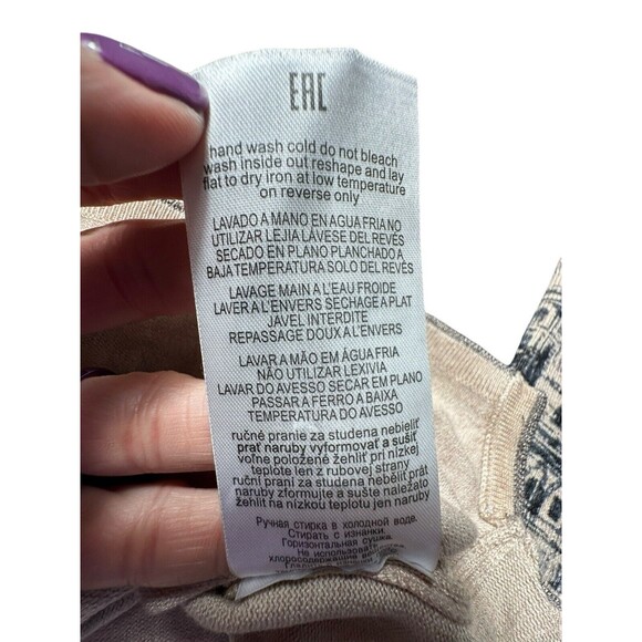 Leo & Ugo M Paris Collection Sweater Eiffel Tower Hot Air Balloon Embellished I2 - Picture 9 of 10